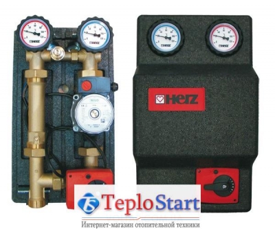 Насосная группа HERZ PUMPFIX MIX 1" Kvs 4 (c насосом Wilo RS 25/6–3) интернет магазин