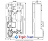 Насосная группа Afriso PrimoTherm 180-3 DN25 RTA 60°С (с насосом Wilo-Yonos Para 25/6 RKC) интернет магазин