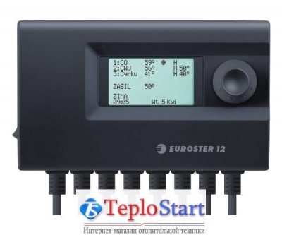 Контроллер для работы 3-х устройств в системе отопления Euroster 12 интернет магазин