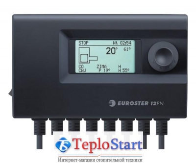 Контроллер твердотопливного котла со шнеком Euroster 12PN интернет магазин